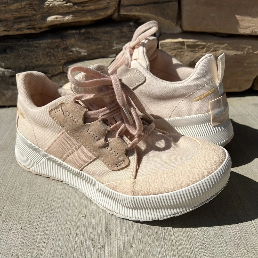 Sorel Shoes Women Size 8 Out‎ N About III Low Sneaker Canvas